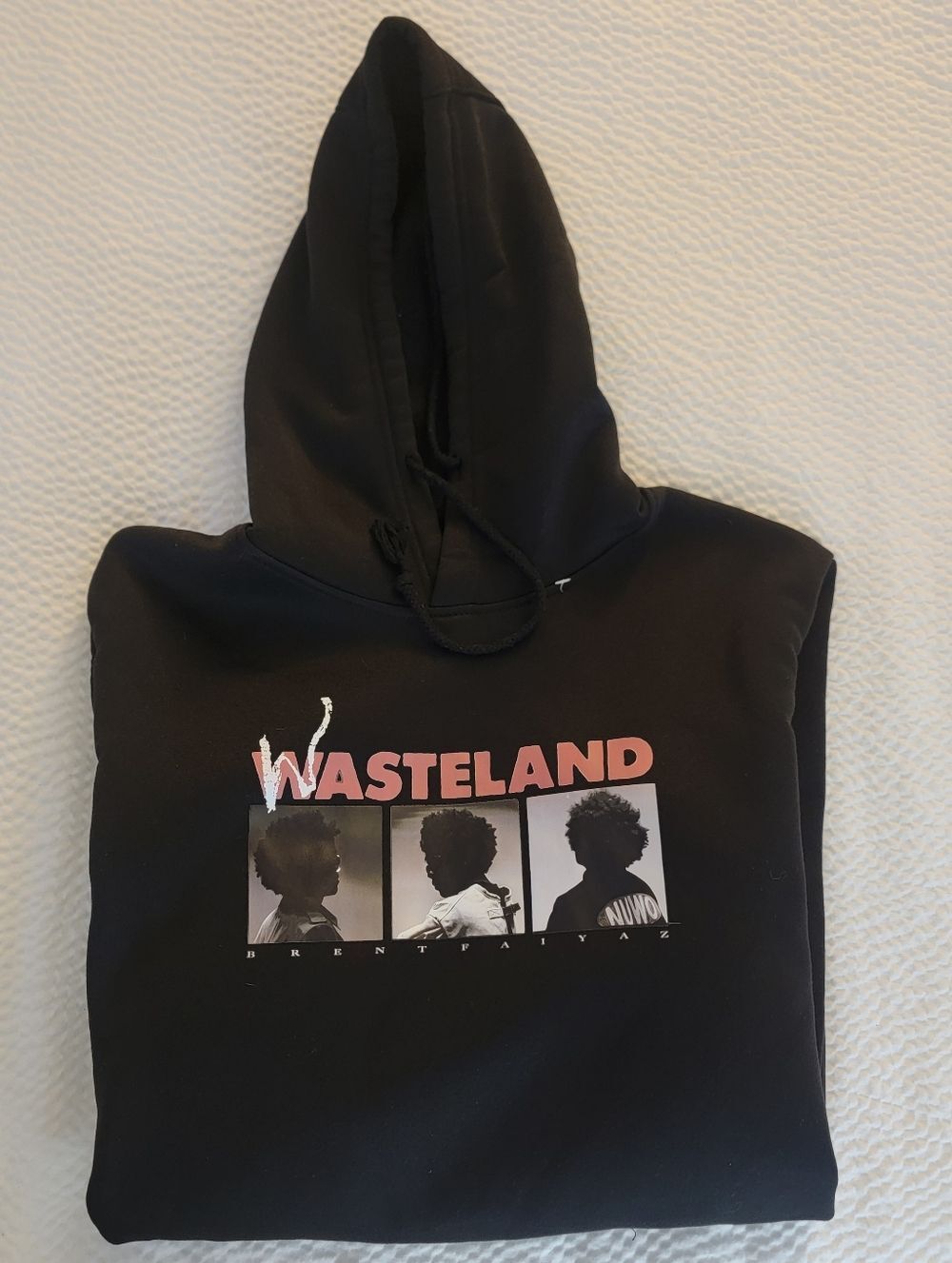 🆕️🎽Wasteland Rock Graphic Fleece Hoodie, UNISEX, M-BLACK